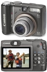 FOTOCAMERA CANON POWERSHOT A590 IS 8.0MPixel 3264 x 2448 LCD 2,5" 32MB Zoom 4x Uscita A/V